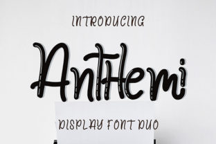 Anthemi: A Playful Handwritten Font That Elevates Real Business Branding