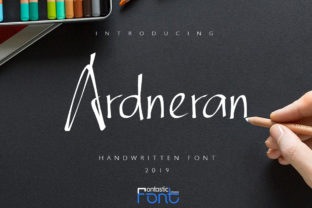 Ardneran: A Natural Handwritten Typeface for Campaign Warmth