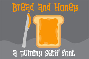 Bread and Honey: A Whimsical Serif Font for Handmade Charm