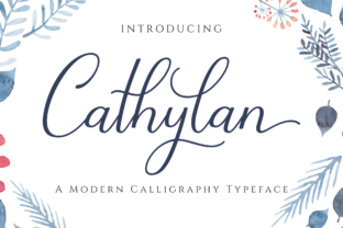Cathylan: A Handwritten Font That Makes Your Brand Feel Thoughtful