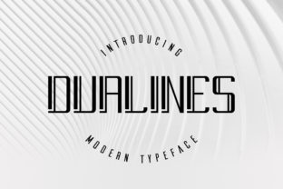 Dualines: A Clean Sans Serif Font for Digital Clarity