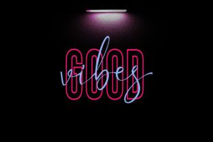 Good Vibes Font Trio for Handmade Creators