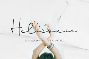 Heliconia Script: A Modern Handwritten Typeface for Makers