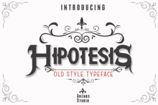 Hipotesis: A Vintage Blackletter Font That Feels Like Home