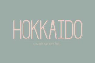 Hokkaido: A Joyful Sans Serif for Digital Branding