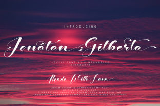 Jonatan Gilberta: A Handwritten Font That Feels Like Home
