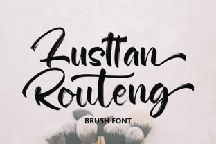 Lusttan Routeng: A Bold Script Font for Scroll-Stopping Campaigns