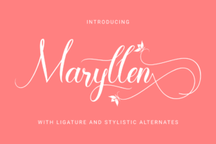 Maryllen: A Modern Calligraphy Font for Thoughtful Design