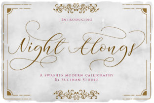 Night Alongs Script: A Handwritten Font That Lands With Intent