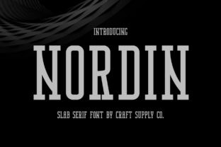 Nordin: A Timeless Serif Font for Modern Digital Brands