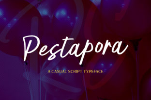 Pestapora: A Cheerful Handwritten Font That Cuts Through the Feed
