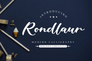 Rondlaur: A Light, Fresh Handwritten Font for Authentic Branding