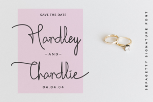 Sepagetty: A Romantic Script Font That Feels Like Handwritten Warmth