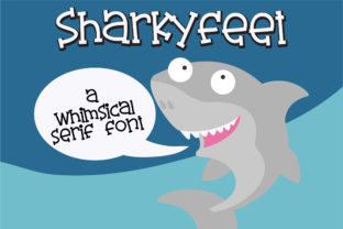 Sharkyfeet: A Whimsical Serif Font That Builds Brand Charm