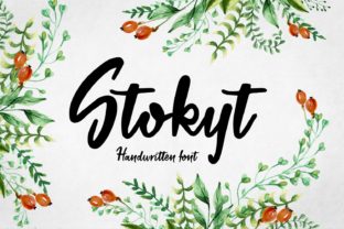 Stokyt: A Handwritten Font That Feels Like a Thoughtful Pause