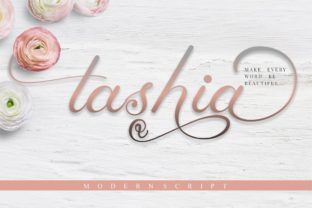 Tashia: A Playful Yet Sophisticated Handwritten Font for Real Branding