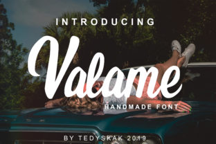 Valame: A Bold Handwritten Font for Modern Web Design