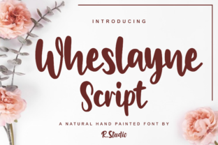 Wheslayne Script: A Handwritten Font That Converts