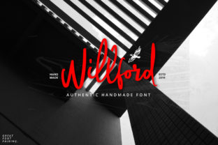 Willford: A Bold Handwritten Font for Makers Who Love Real Texture