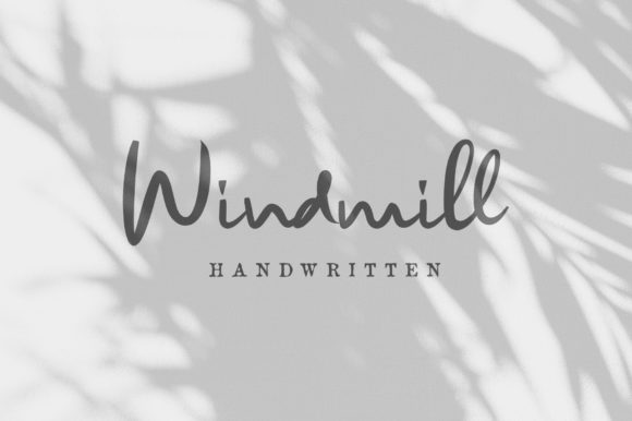 Windmill: A Light, Authentic Script Font for Digital Brands